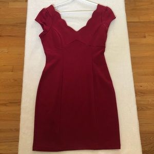 Maroon bodycon dress❤️